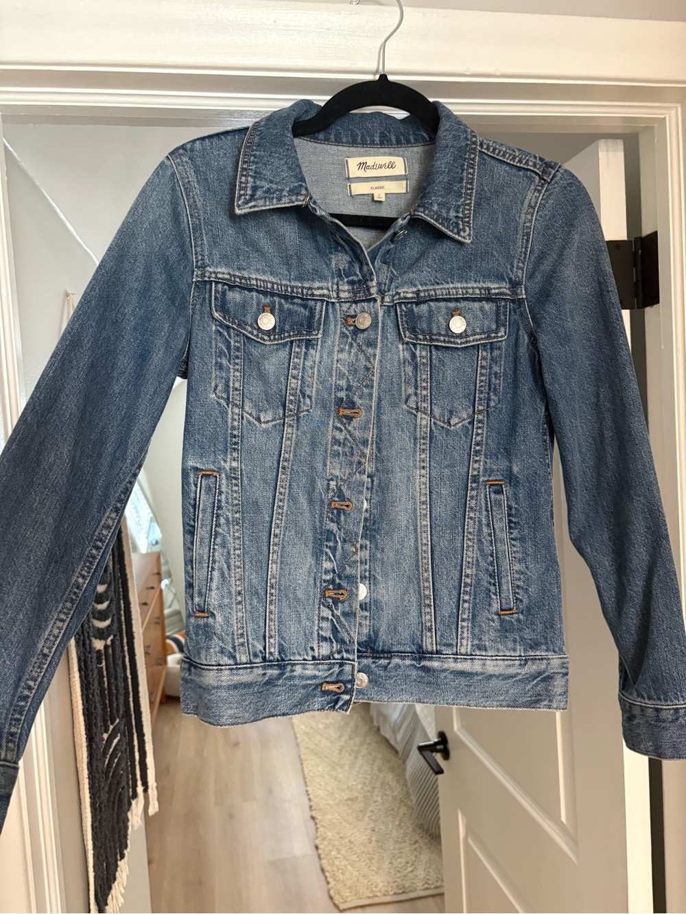 Madewell Light Blue Denim Jacket